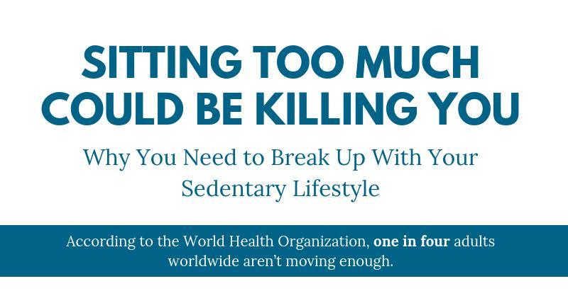 Sitting Too Much Could Be Killing You: Why You Need to Break Up With Your Sedentary Lifestyle - Utah Home Fitness
