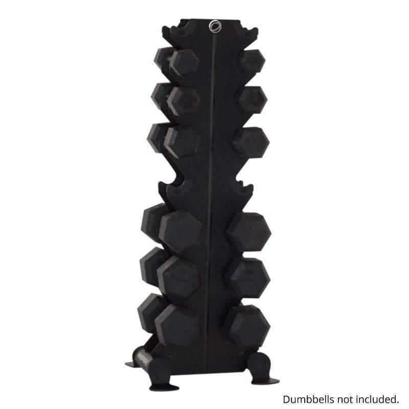 Inspire 8-Pair Vertical Dumbbell Rack - Utah Home Fitness