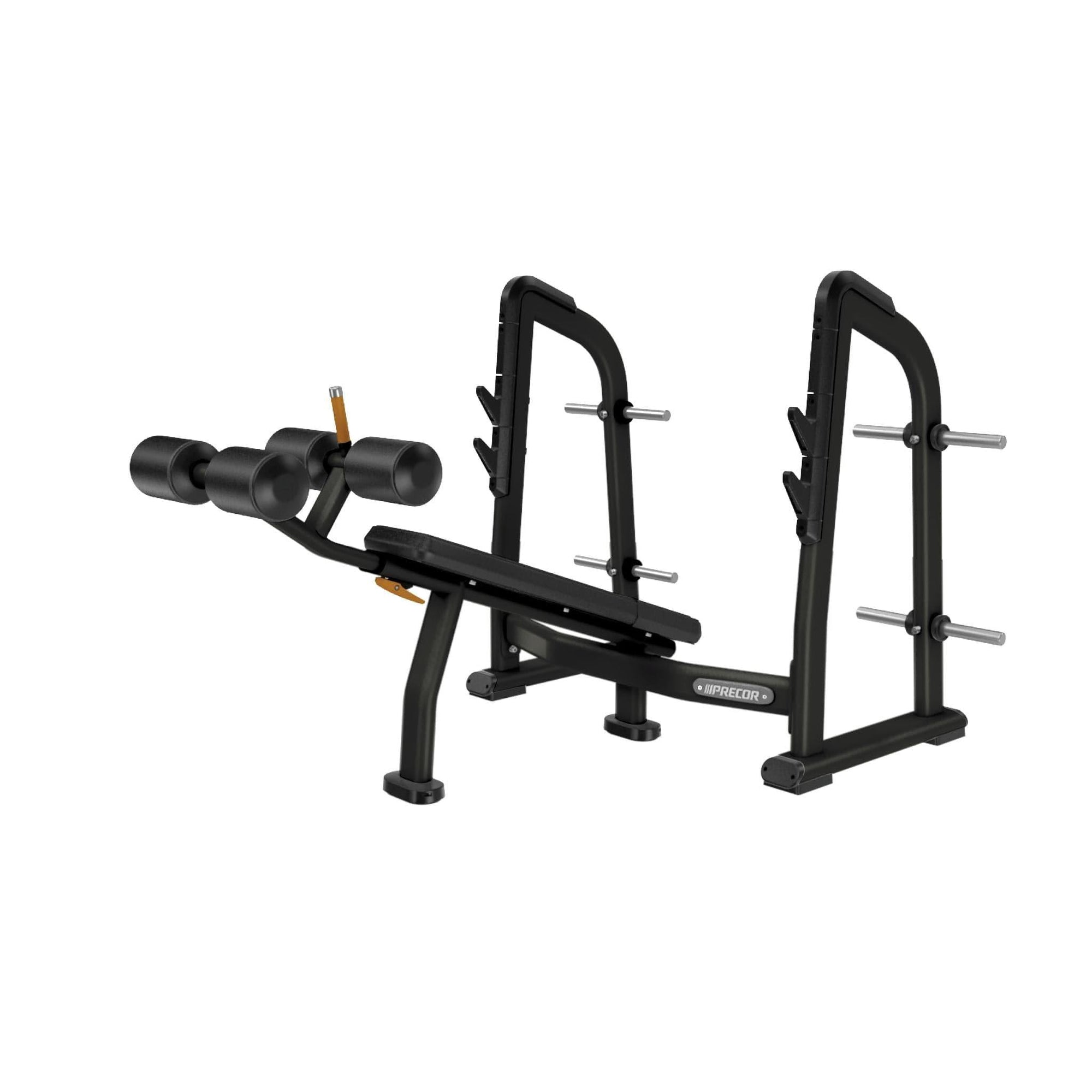 Precor Discovery Series Olympic Decline Bench (DBR0411) Weight Bench Precor Silver