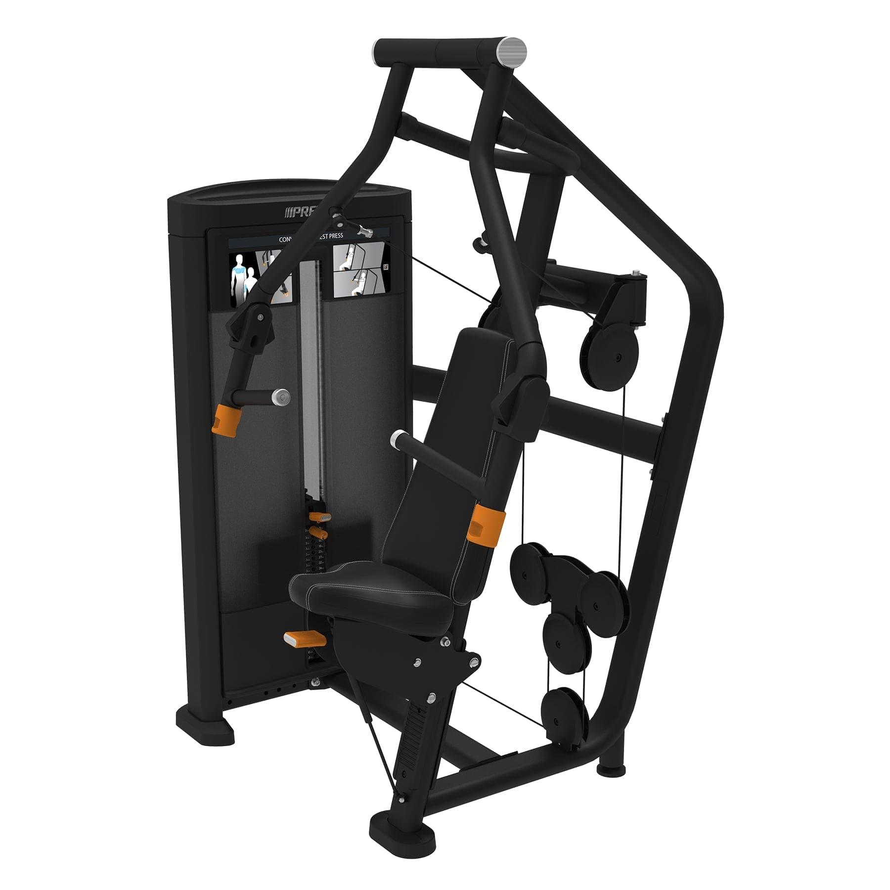 Precor Resolute Series Converging Chest Press: Pectoral Power