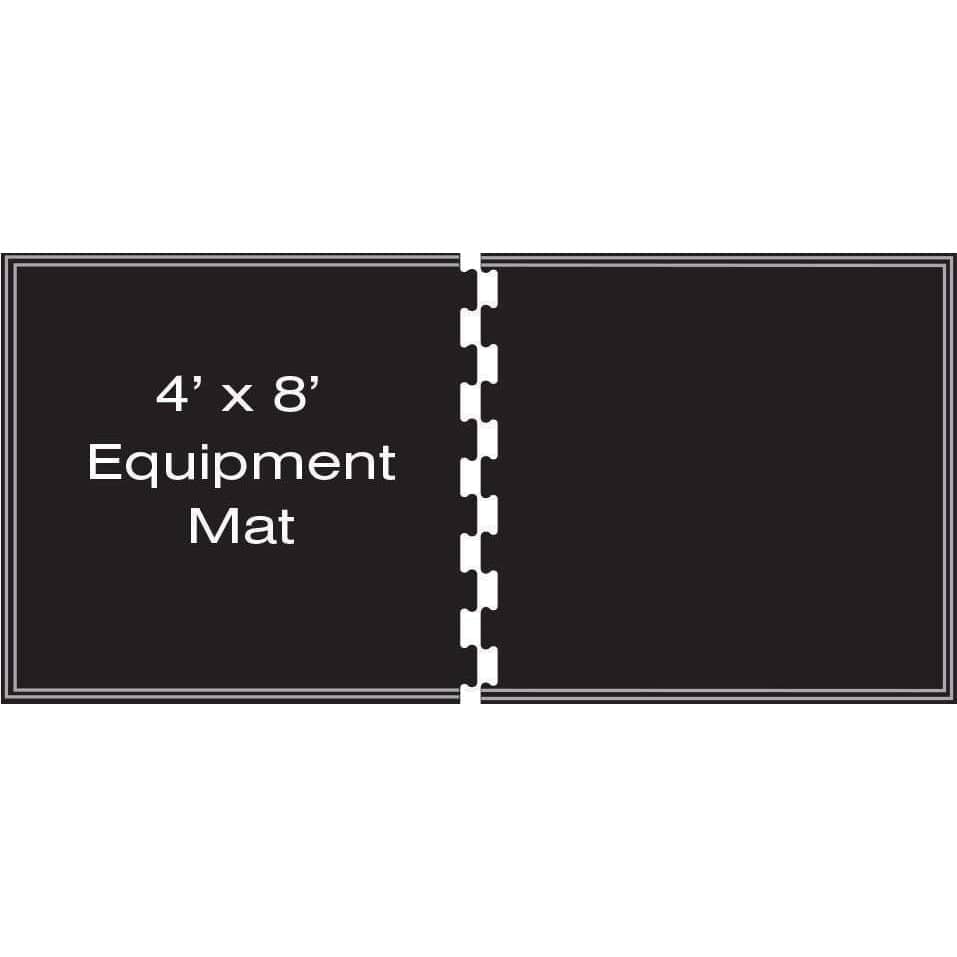 Humane 4' x 8' Shok-Lok Mat Exercise Equipment Mats Humane 